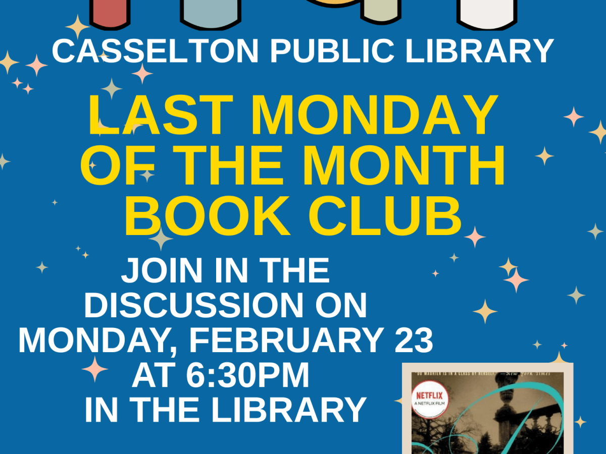 Last Monday of the Month Book&nbsp;Club