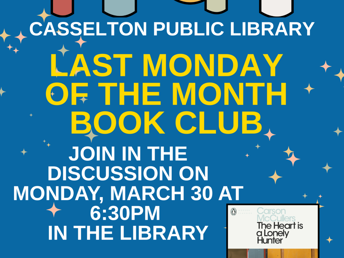 Last Monday of the Month Book&nbsp;Club