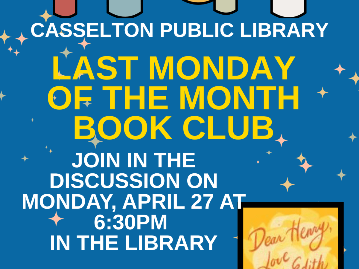 Last Monday of the Month Book&nbsp;Club